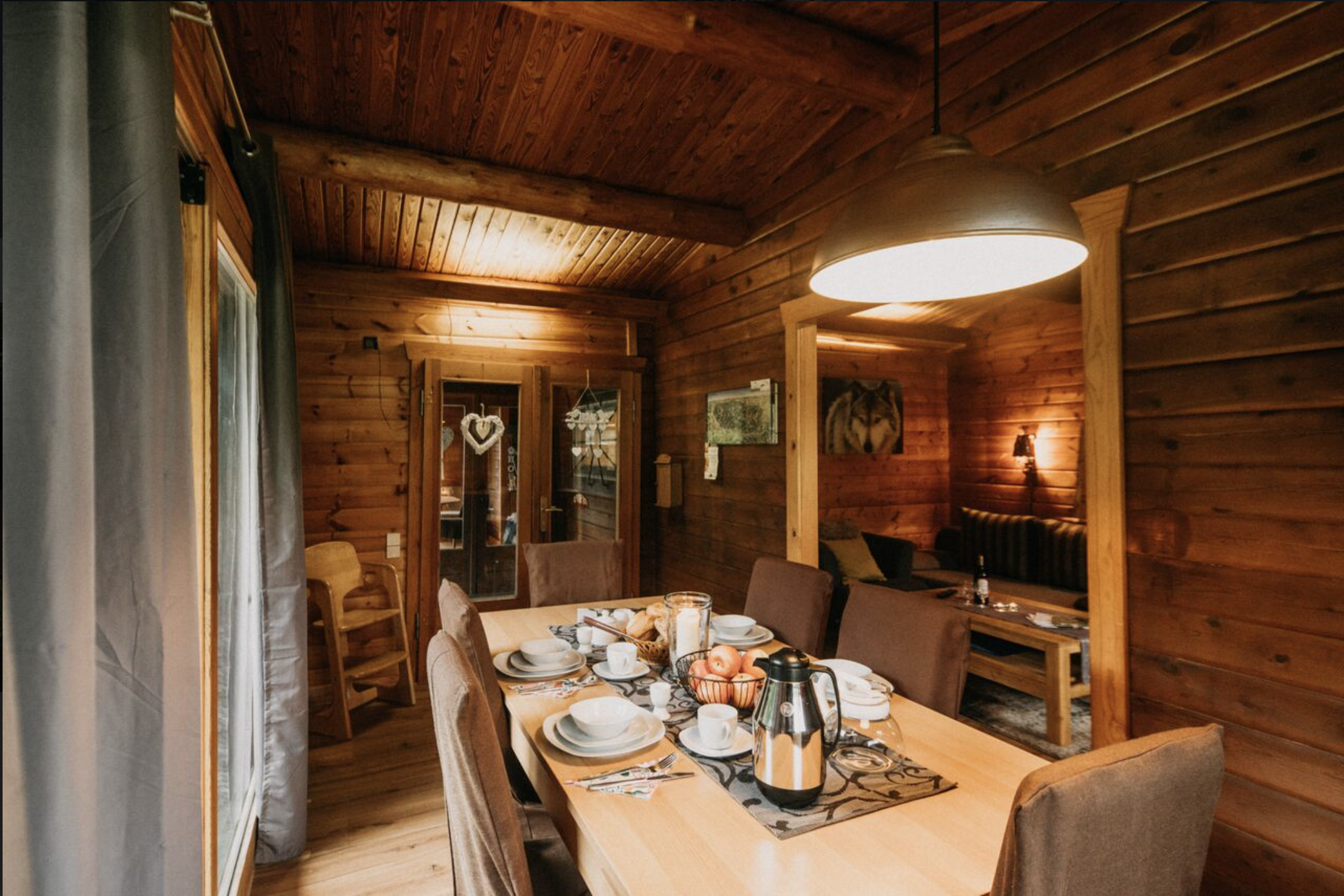 Innenansicht Hütte
